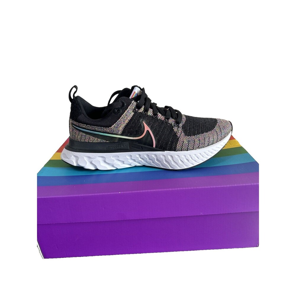 NIKE React Infinity Run FK 2 BT Black Multi Size M 7.5 / W 9   DD6790 New in Box
